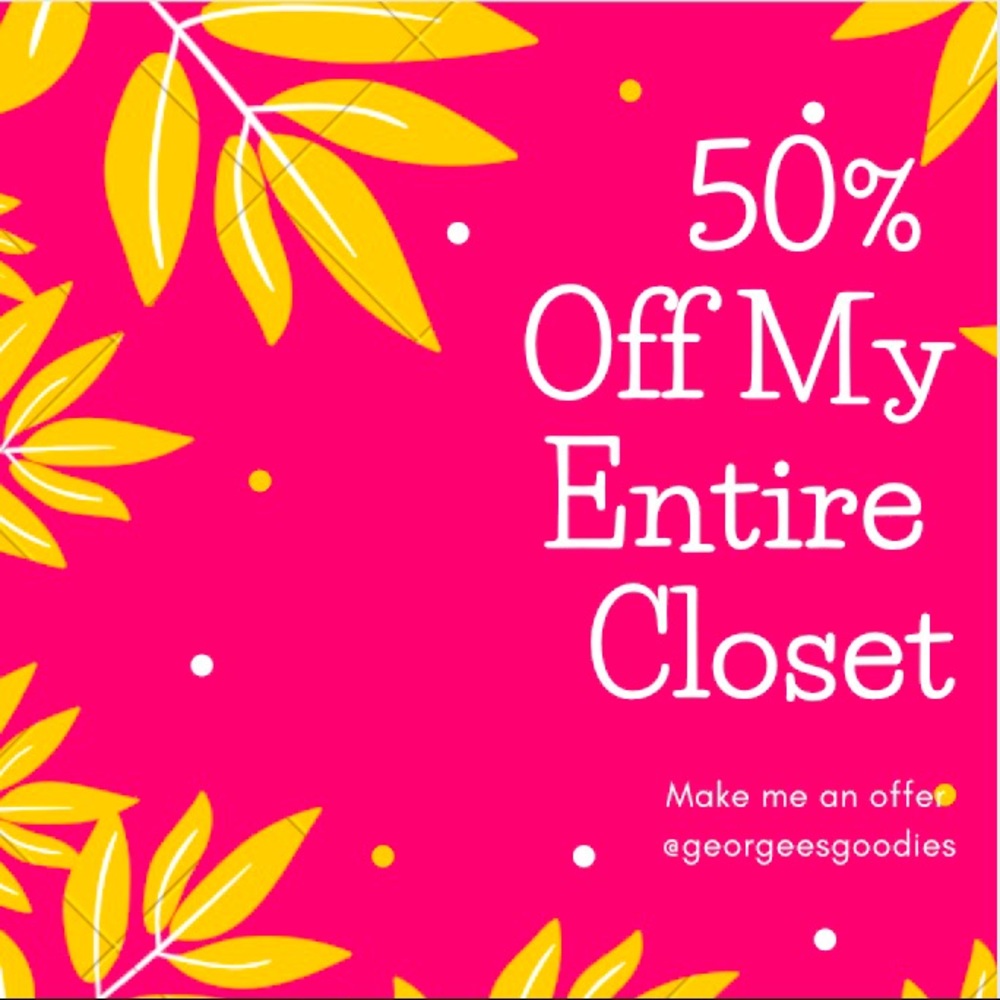 Closet Sale